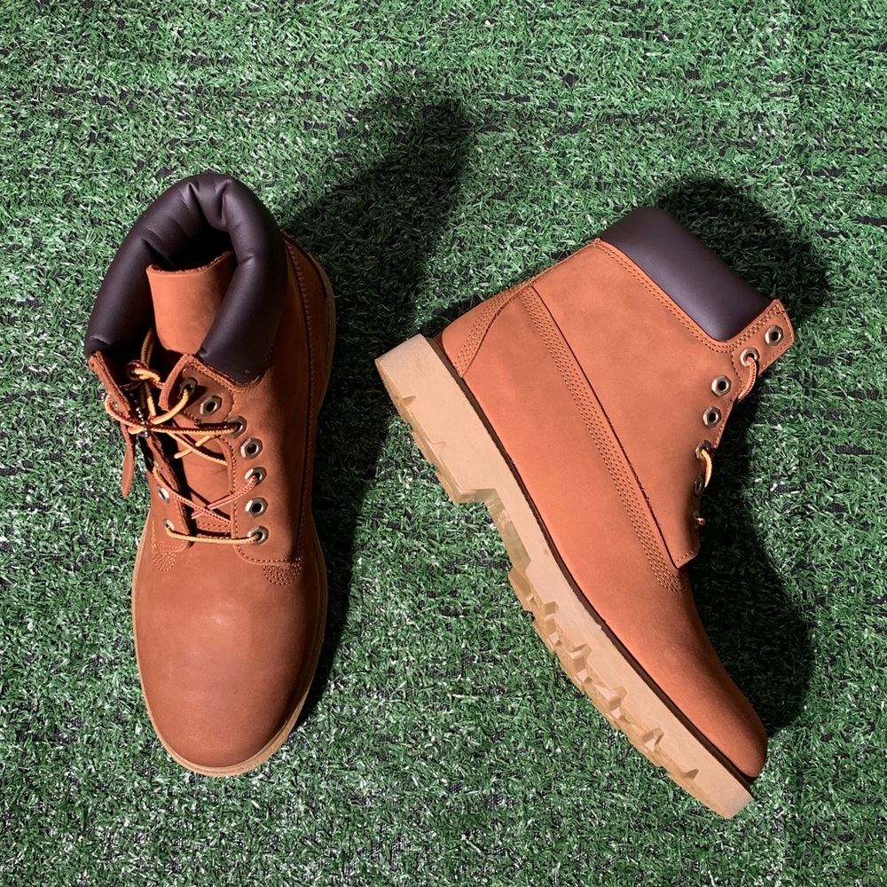 NEW TIMBERLAND MEN'S 6-INCH BASIC WP BOOTS - Picture 10 of 11